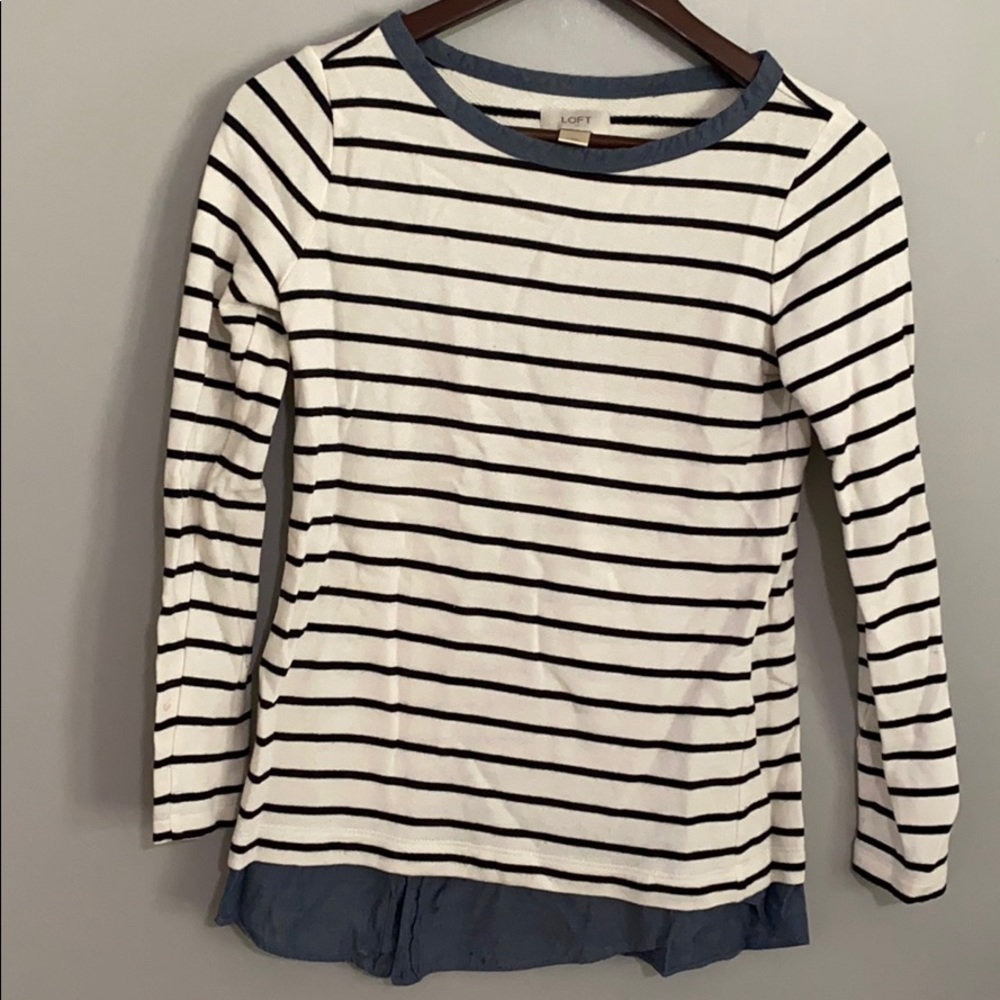 NWOT LOFT LONG SLEEVE TOP